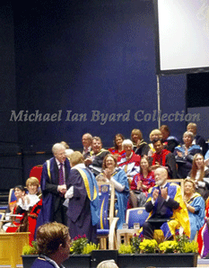 Anne with Vice Chancellor