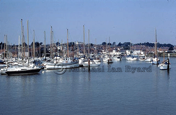 Car Ferries at Lymington Pier station 1965