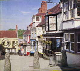 Quay Hill Lymington, own photograph 1965