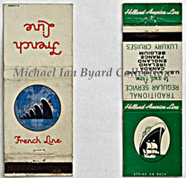 Shipping Book Match Covers